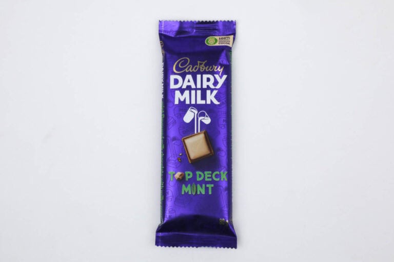 Cadbury Dairy Milk Top Deck Mint Chocolate 80g Greenspoon