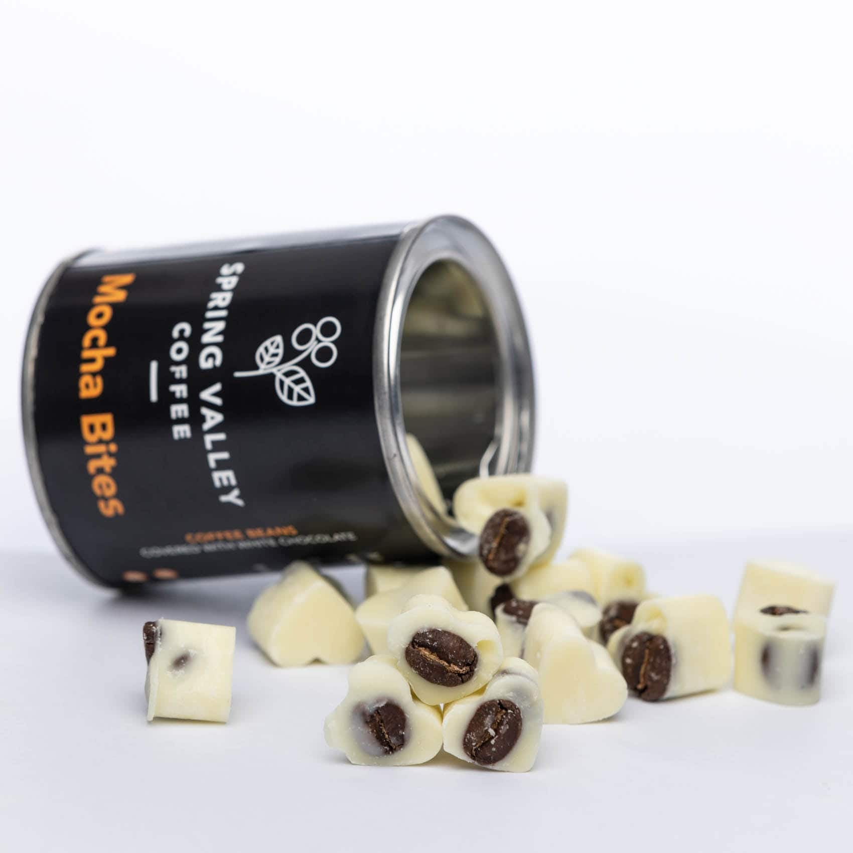 Spring Valley Mocha Chocolate Bombs – White – 40g