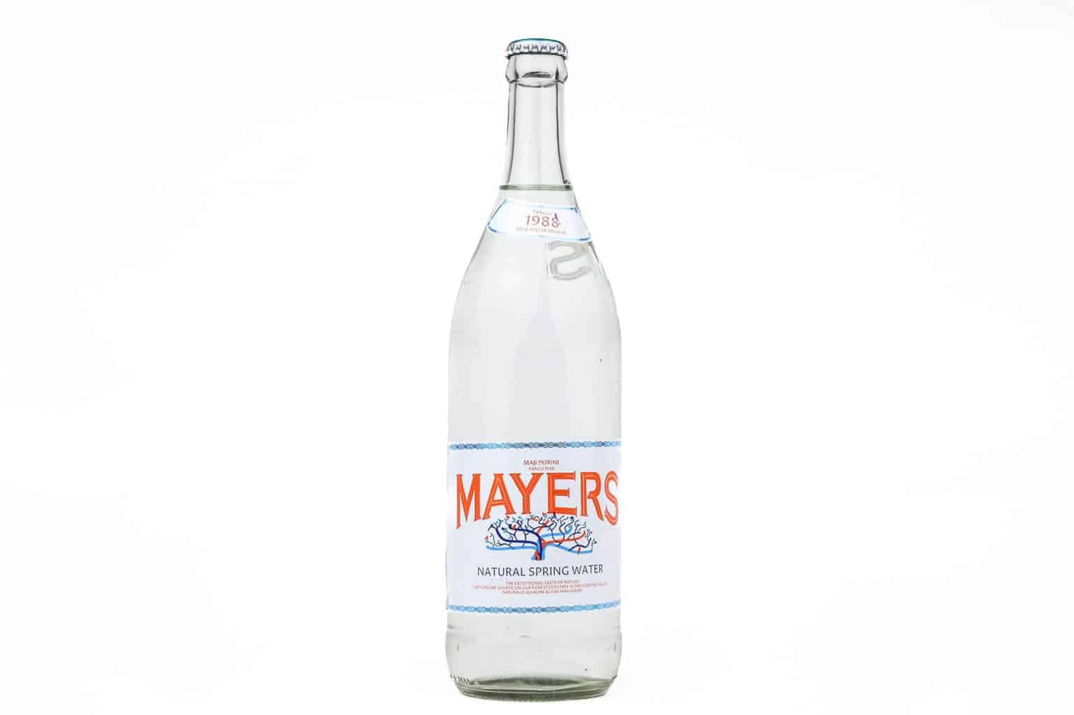 Mayers Natural Still Spring Water – 750ml Glass Bottle