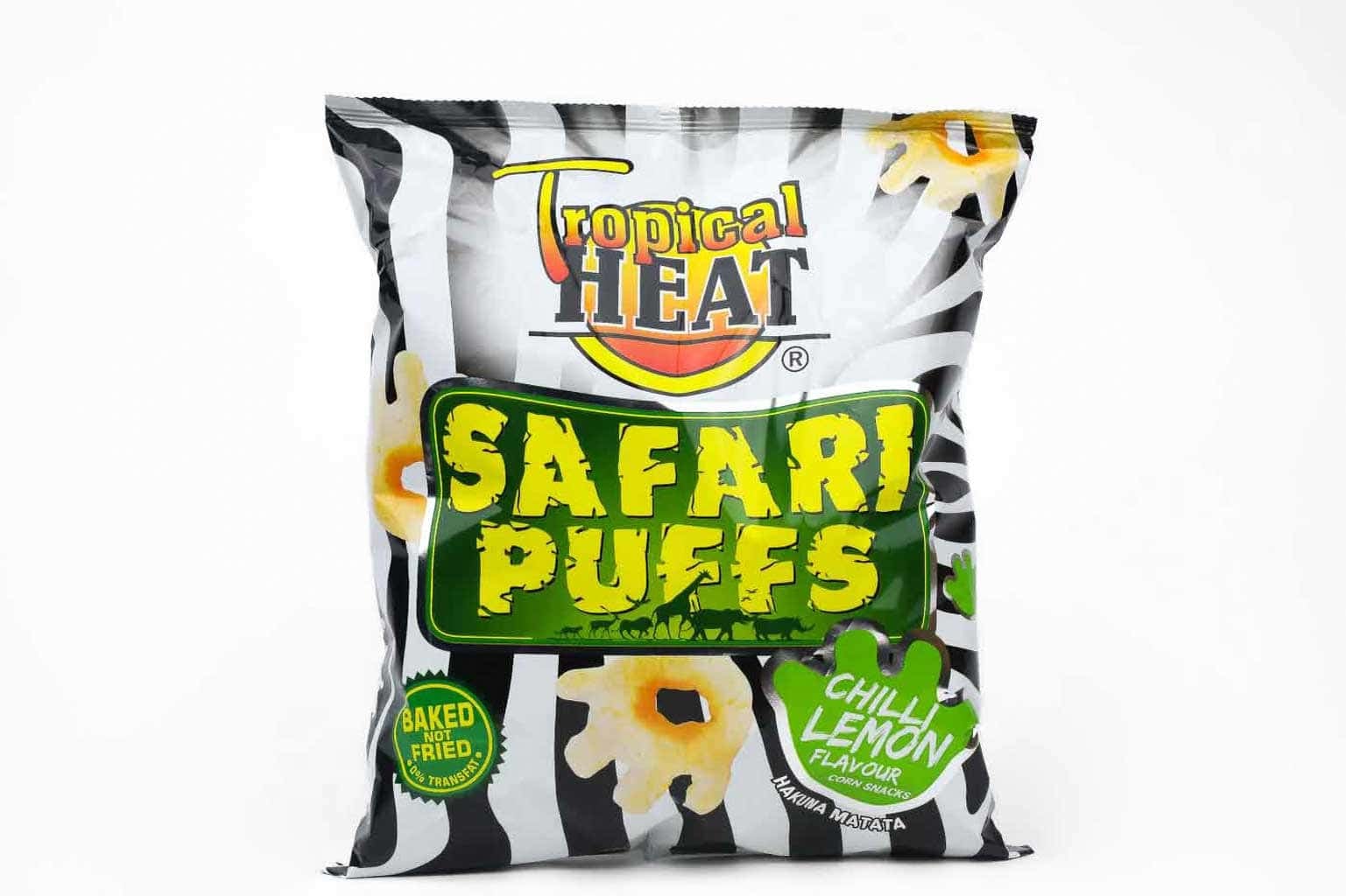 Tropical Heat Safari Chilli Lemon Puffs