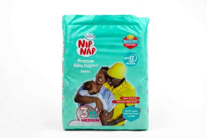 NipNap Baby Diapers - Jumbo | 5 - 9Kg | Midi | 64 Pieces