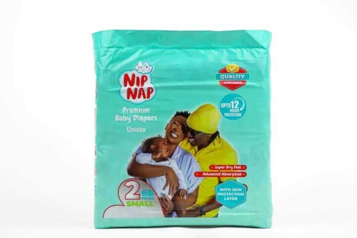 NipNap Baby Diapers - Jumbo | 3 - 6Kg | Mini | 68 Pieces