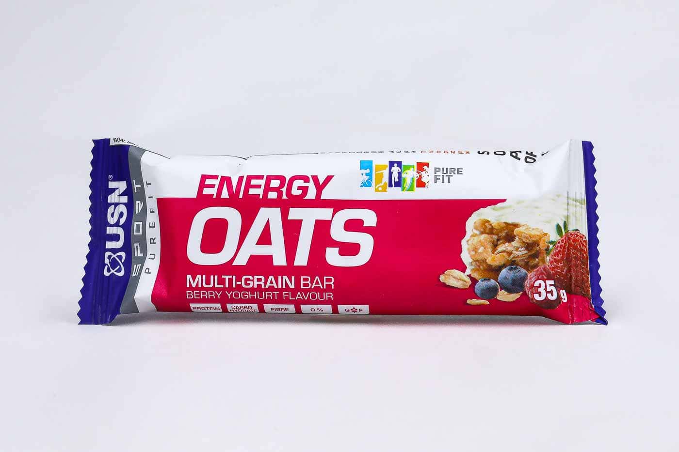 USN Energy Oats Bar Berry Yogurt – 35g