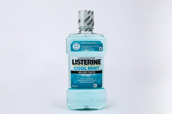 Listerine Mouthwash Cool Mint Milder Taste (Zero) For Bad Breath & Plaque