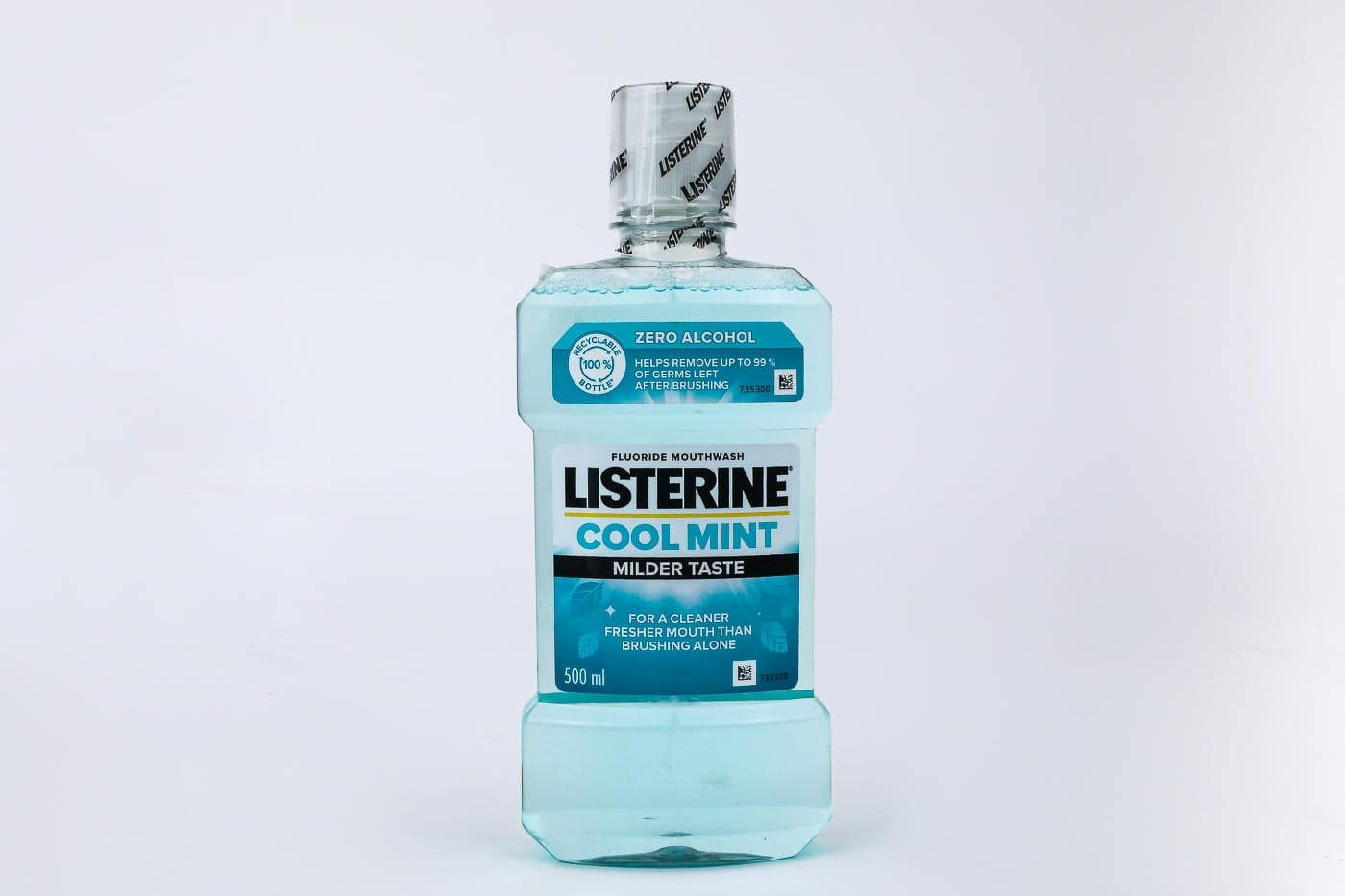 Listerine Mouthwash Cool Mint Milder Taste (Zero) For Bad Breath ...