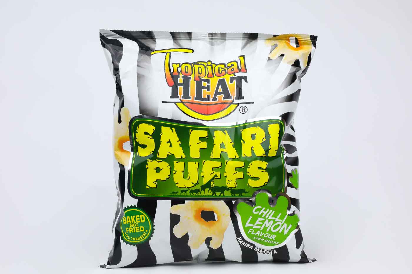 Tropical Heat Safari Chilli Lemon Puffs - Greenspoon