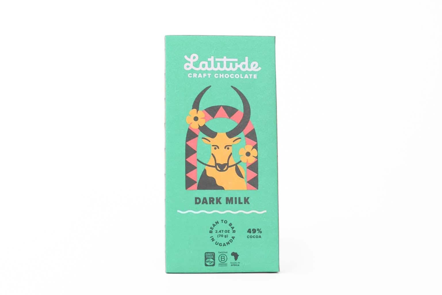 Latitude Craft Chocolate Dark Milk Chocolate Bar – 70g