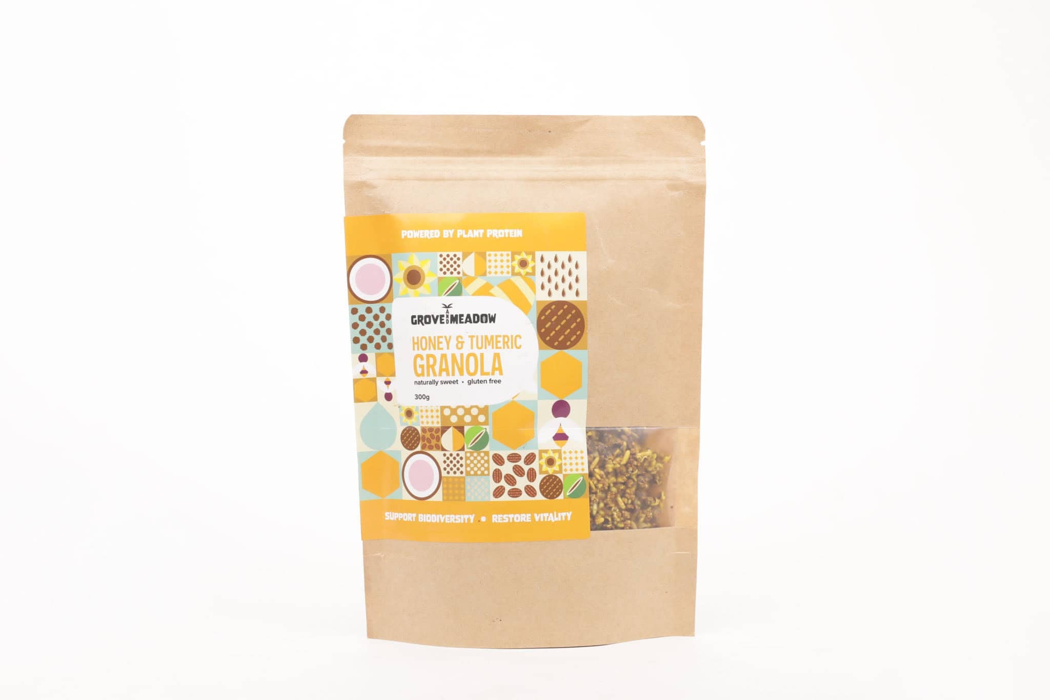 Grove And Meadow Honey & Tumeric Granola – 300g