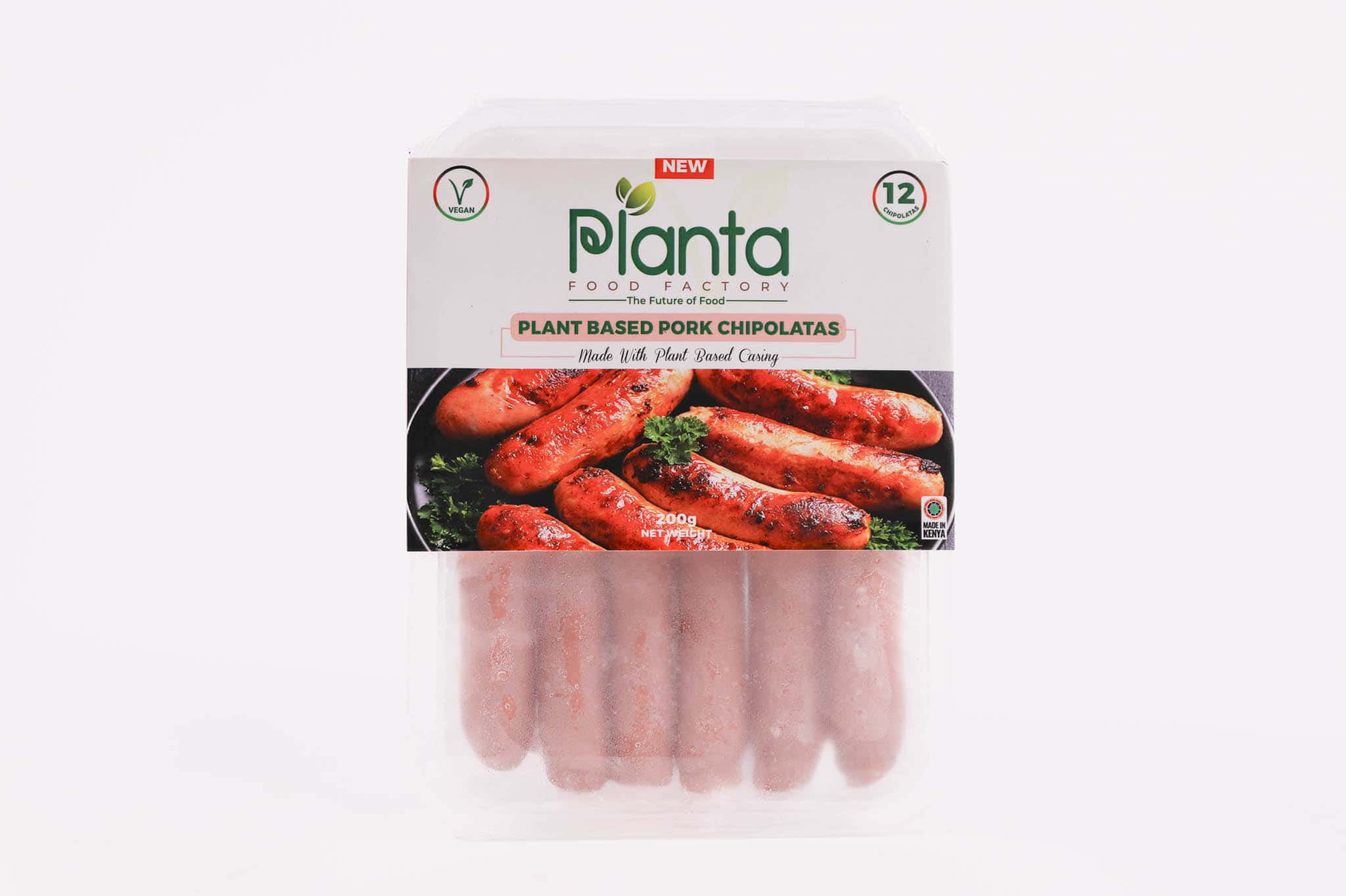 Planta Food Factory Plant Pork Chipolatas – Pack Of 6