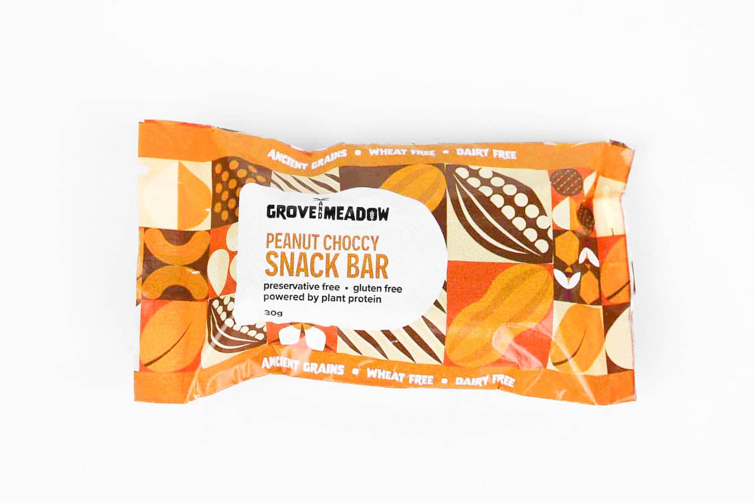 Grove And Meadow Peanut Choccy Bar – 30g