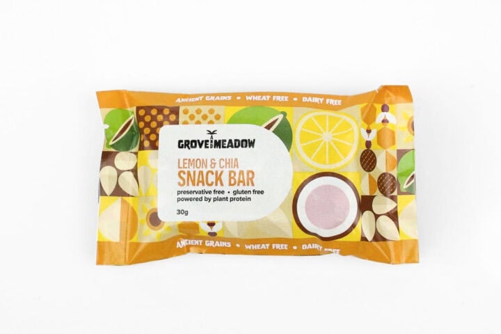 Grove And Meadow Lemon & Chia Bar - 30g