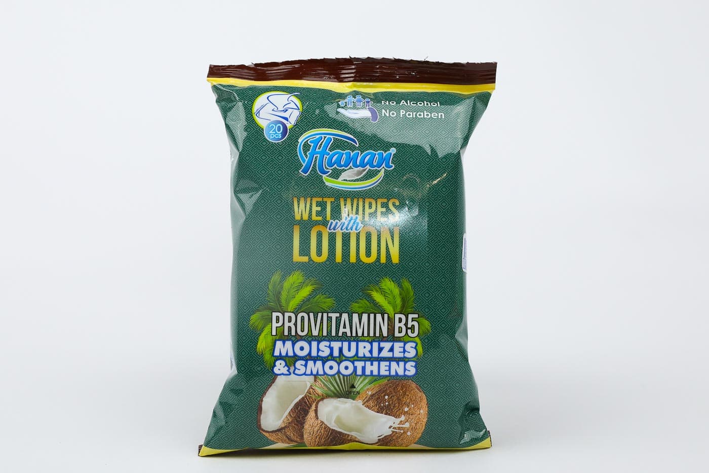 Hanan Lotion Wipes – 20 Pack