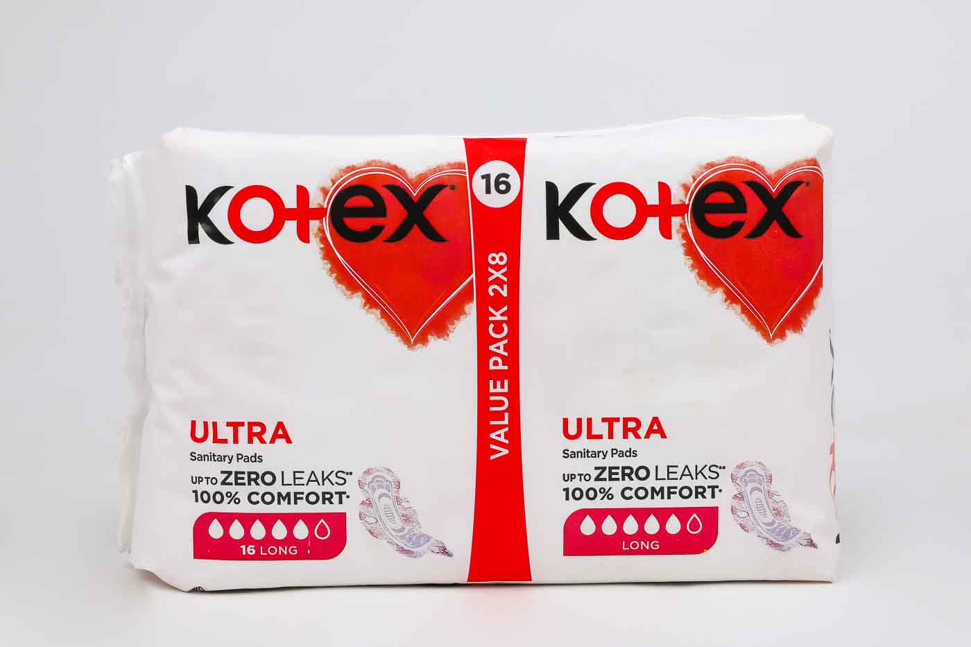 Kotex Ultrathin Super Duo Sanitary Pads – 16 Pieces