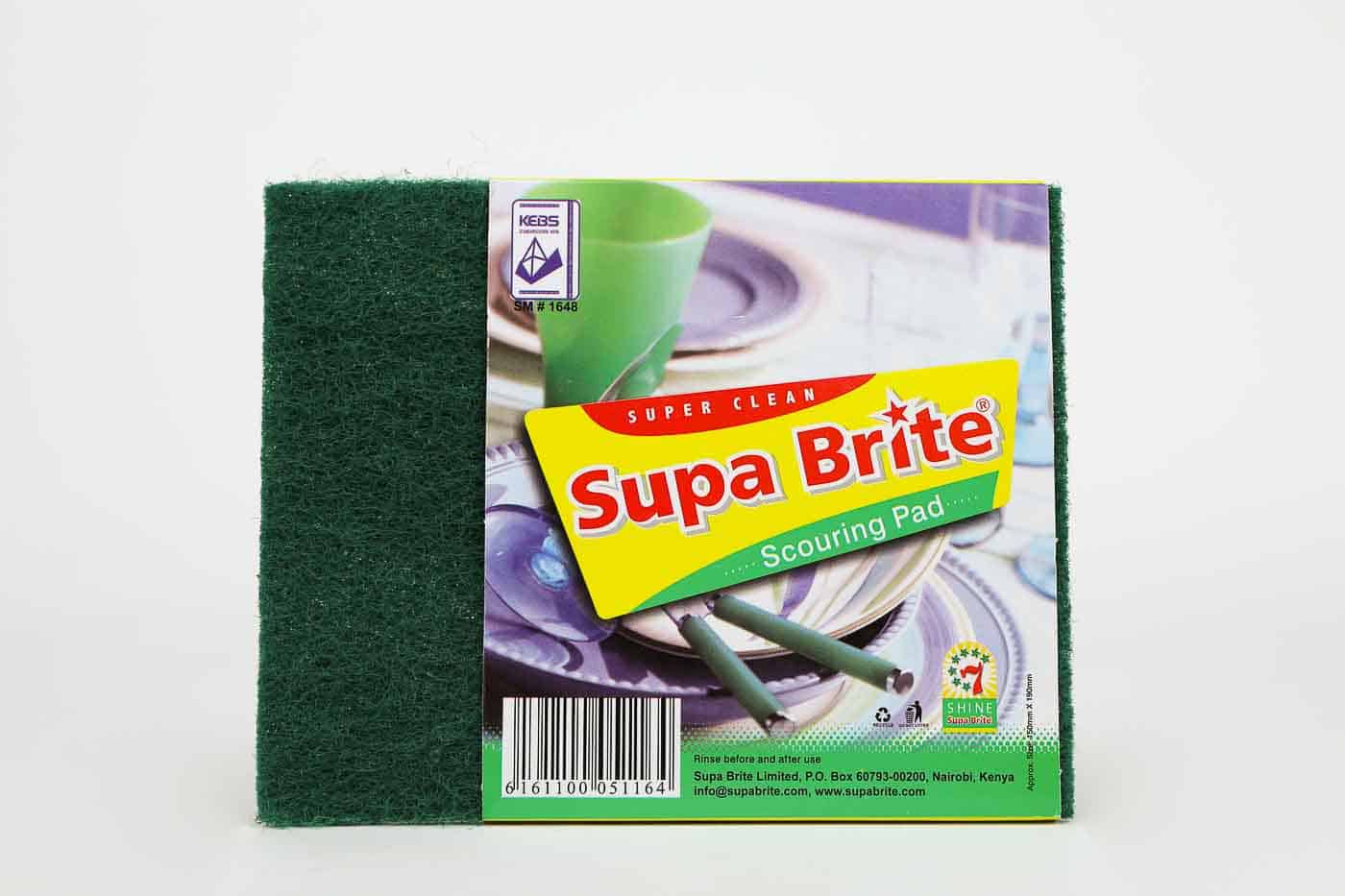 Supa Brite Scouring Pad Large – 1 Pack