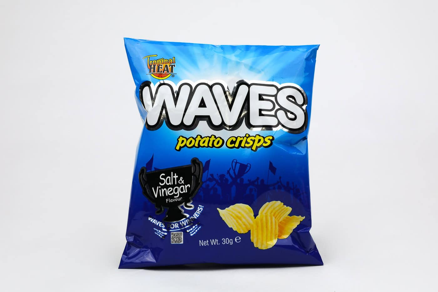 Tropical Heat Waves Salt & Vinegar Crisps