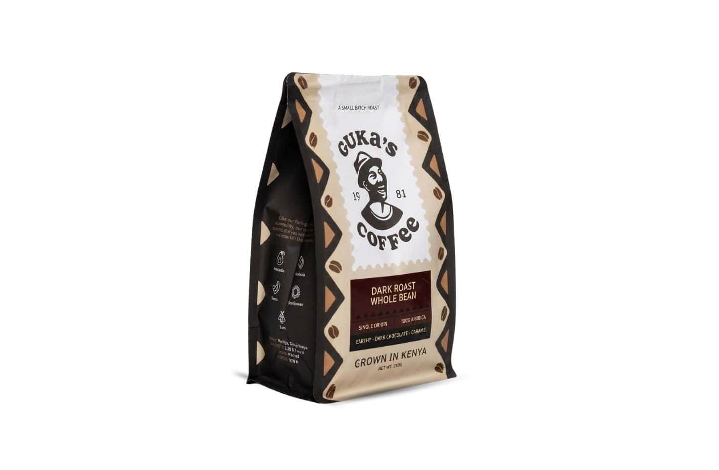 Guka’s Founder’s Blend Dark Roast – Beans | 250g