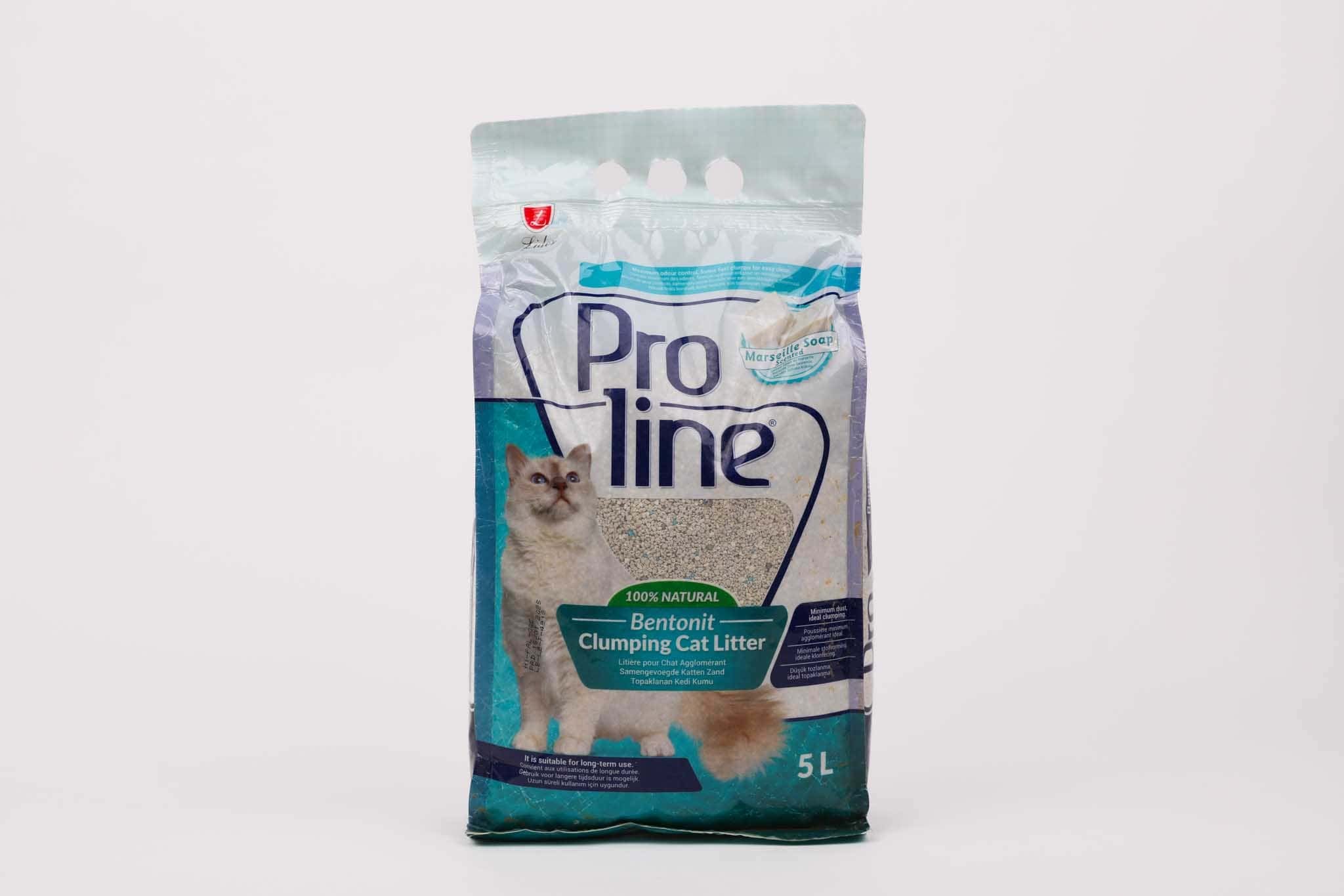 Proline Bentonite Clumping Cat Litter – Marseille Soap Scent