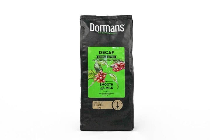 Dormans Decaffeinated Medium Grind Dark Roast Coffee - 375g