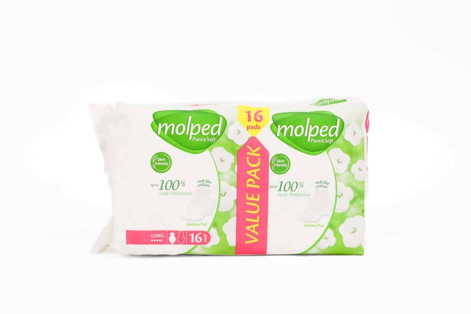 Molped Ultra Soft Long (Value Pack) – 16 Pieces