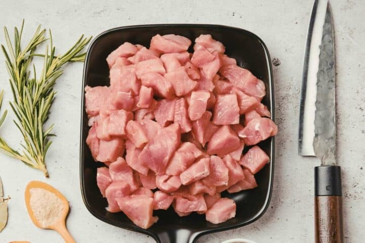 Farmer's Choice Frozen Pork Cubes - 500g