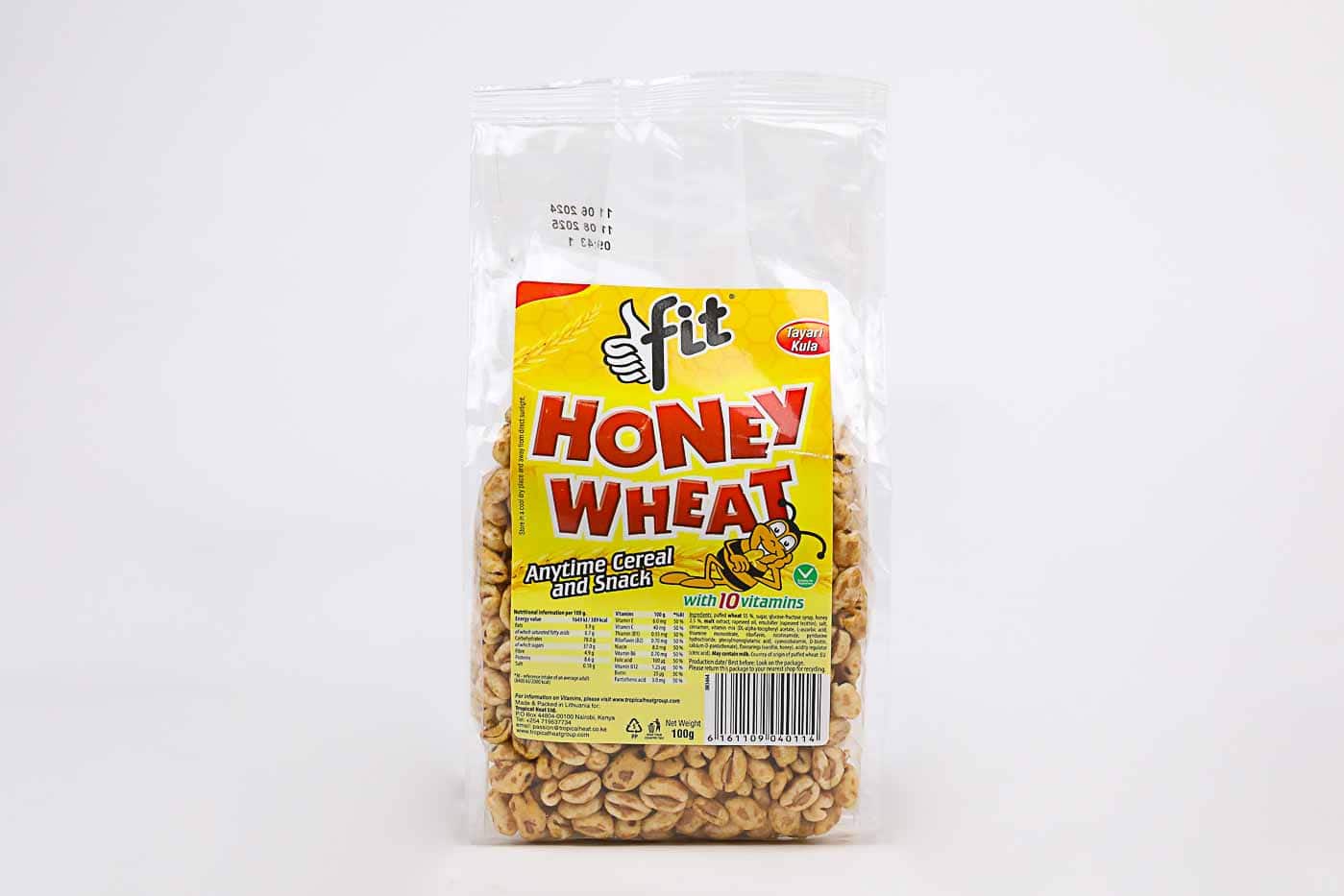 Fit Honey Wheat Cereal - Greenspoon