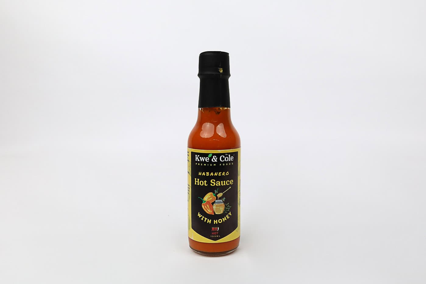 Kwe & Cole Honey Habanero Hot Sauce – 150ml