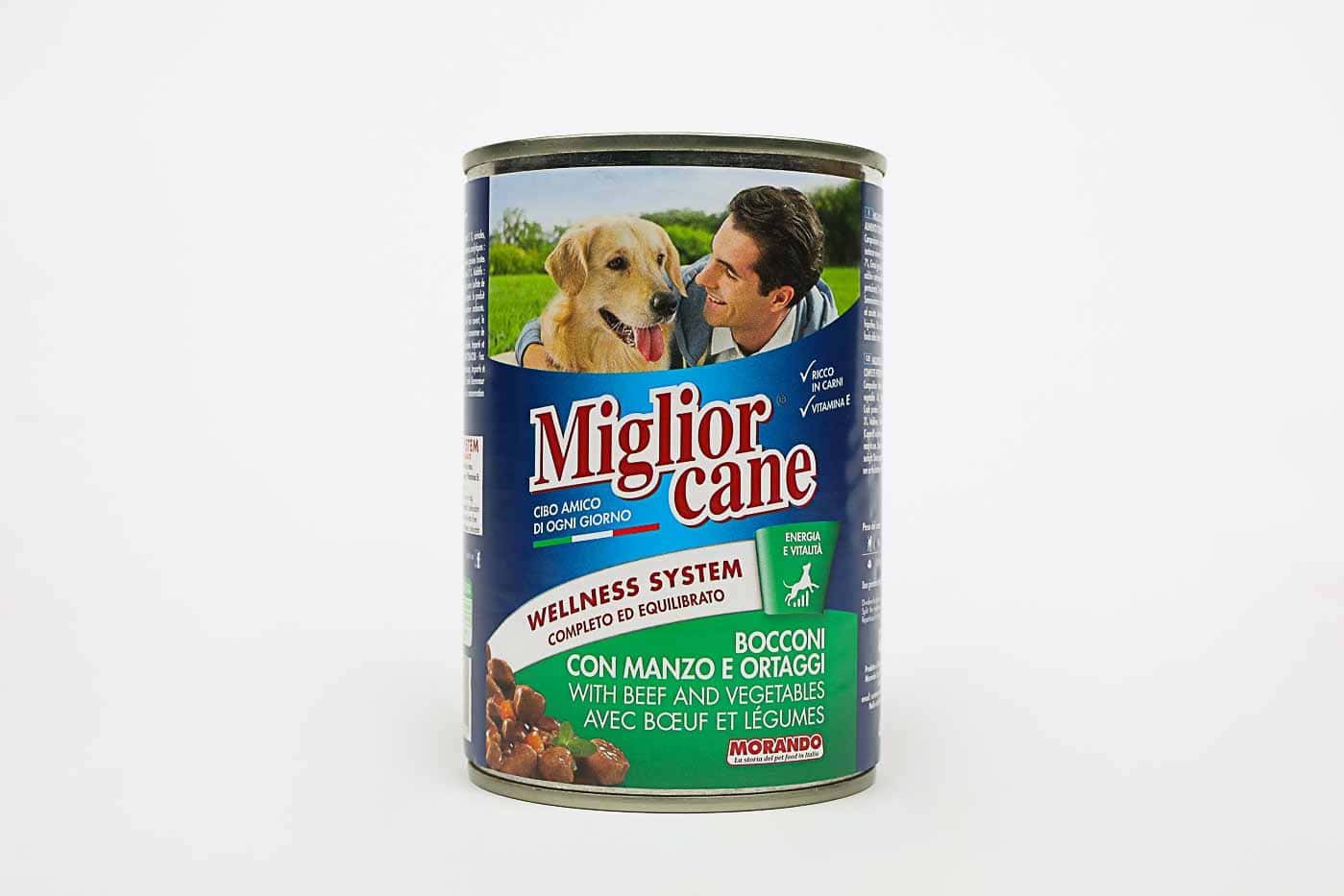 Migliorcane Canned Dog Food With Beef & Veg – 405g