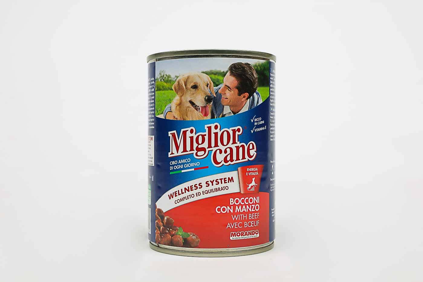 Migliorcane Canned Dog Food With Beef – 405g
