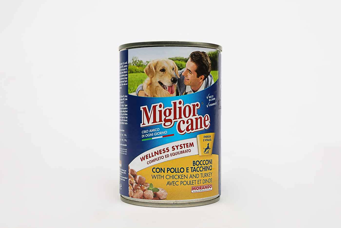 Migliorcane Canned Dog Food With Chicken & Turkey – 405g