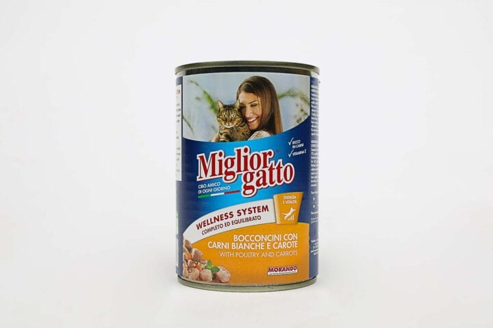 Migliorgatto Canned Cat Food With Poultry & Carrots - 405g
