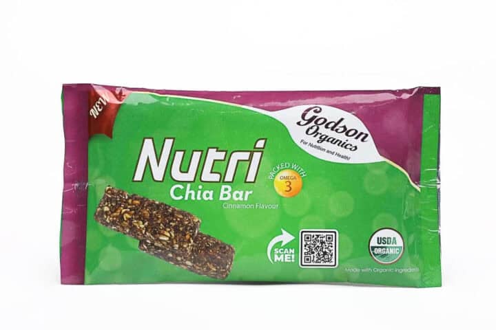 The Chia Energy Snack Bar (Nutri - Cinnamon) - 80g
