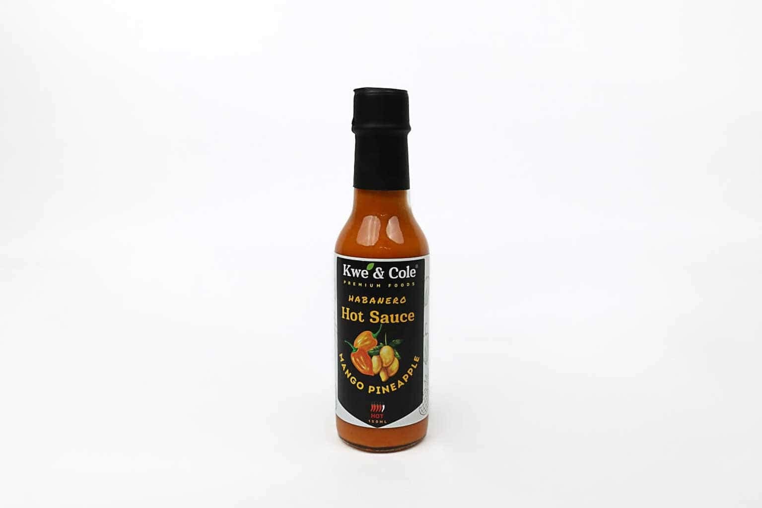 Kwe & Cole Mango Pineapple Habanero Hot Sauce – 150ml