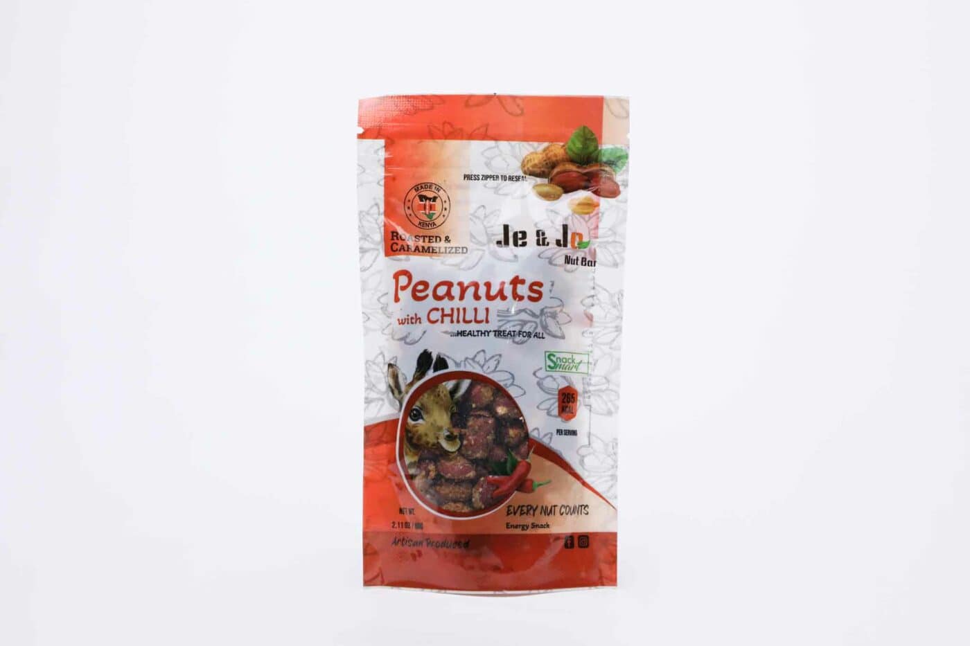 Je&Jo Peanuts (Chilli)