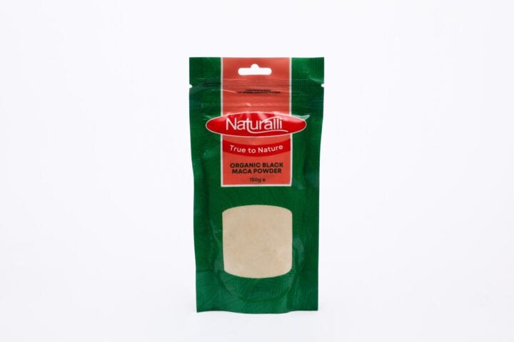 Naturalli Organic Black Maca Powder - 100g
