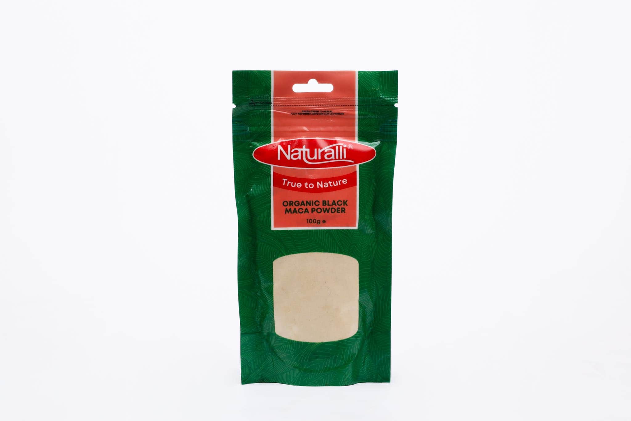 Naturalli Organic Black Maca Powder – 100g