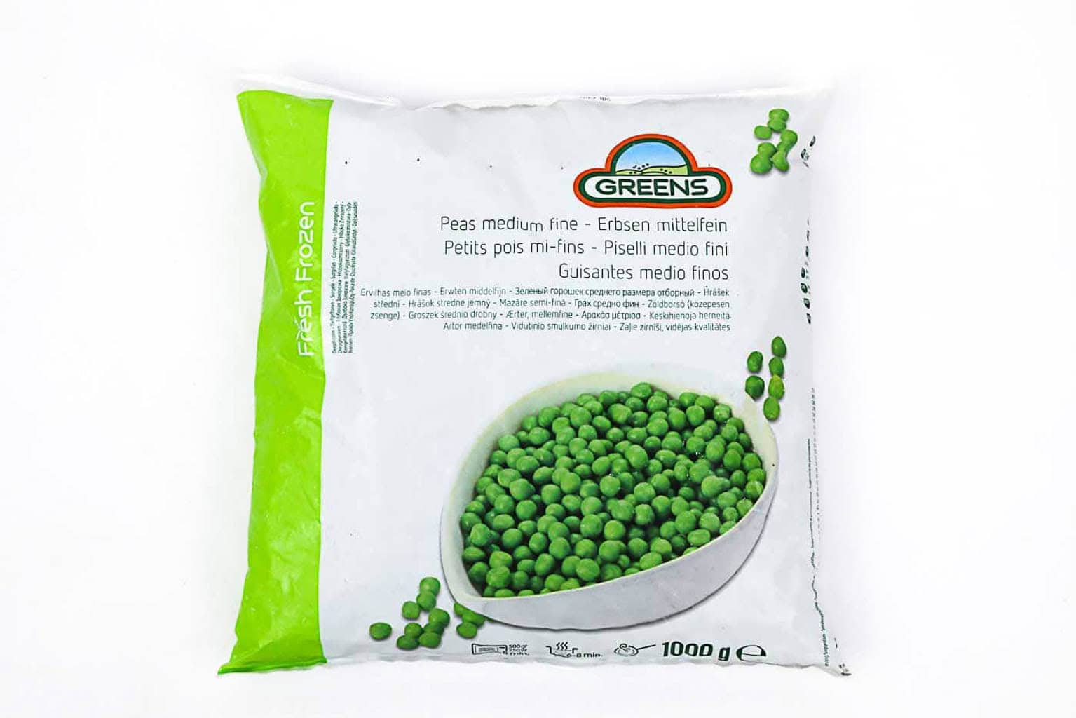 Green Peas Medium Fine – 1Kg (Frozen)