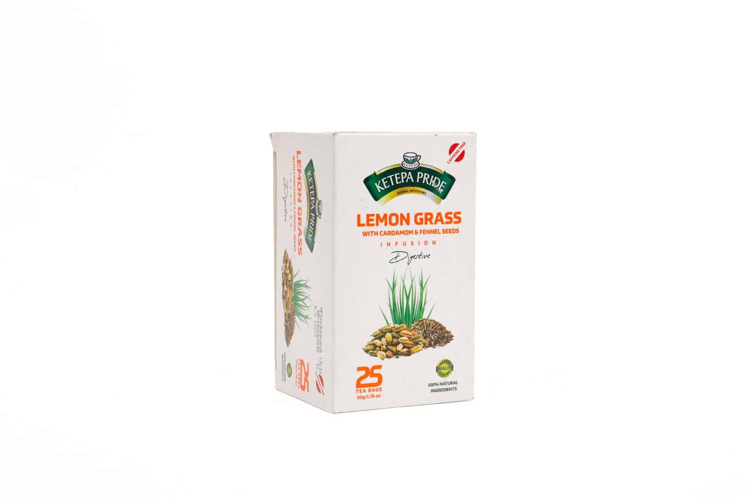 Ketepa Lemongrass Digestive Tea – 25 Pieces