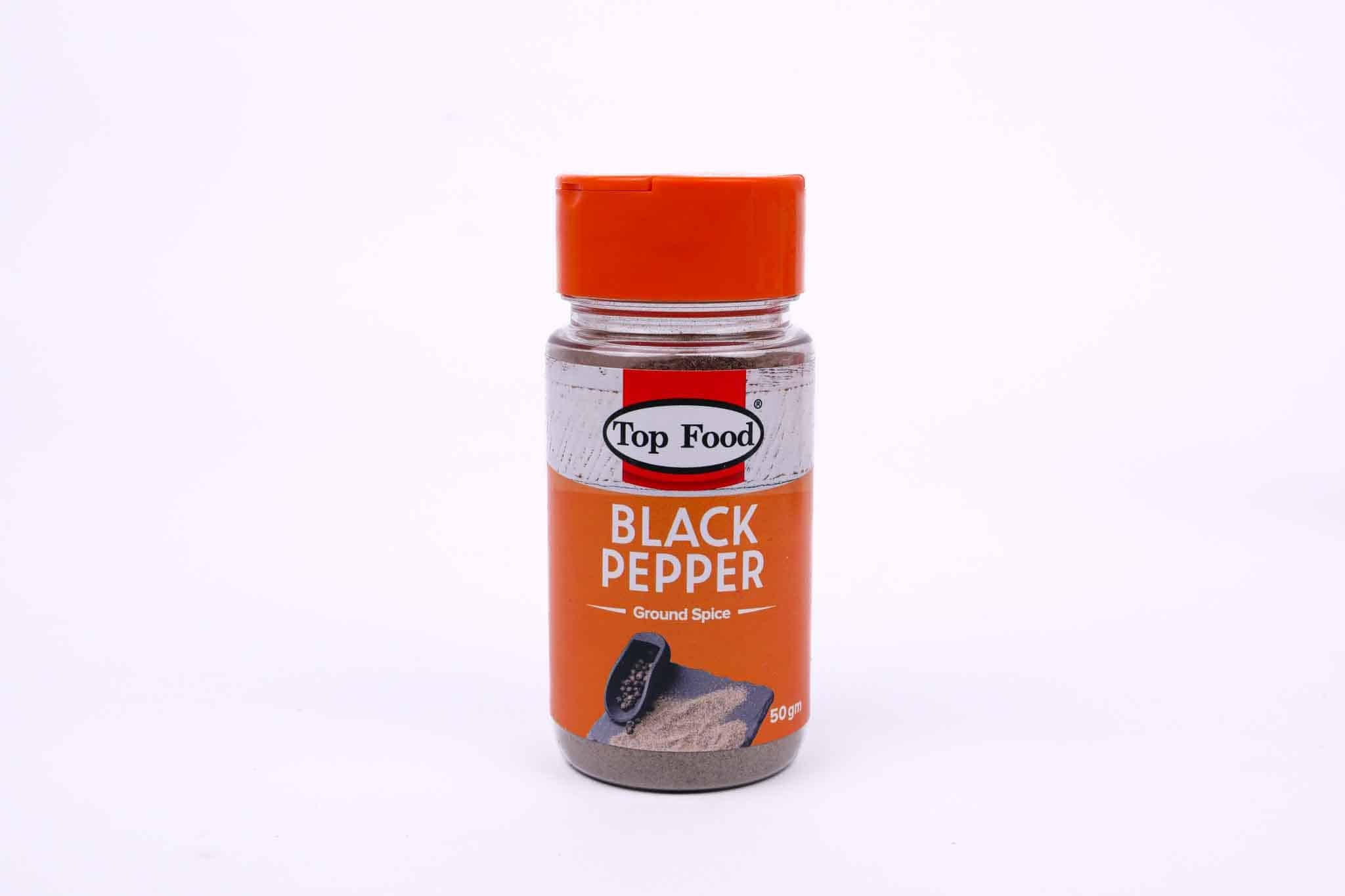 Top Food Black Pepper – 50g
