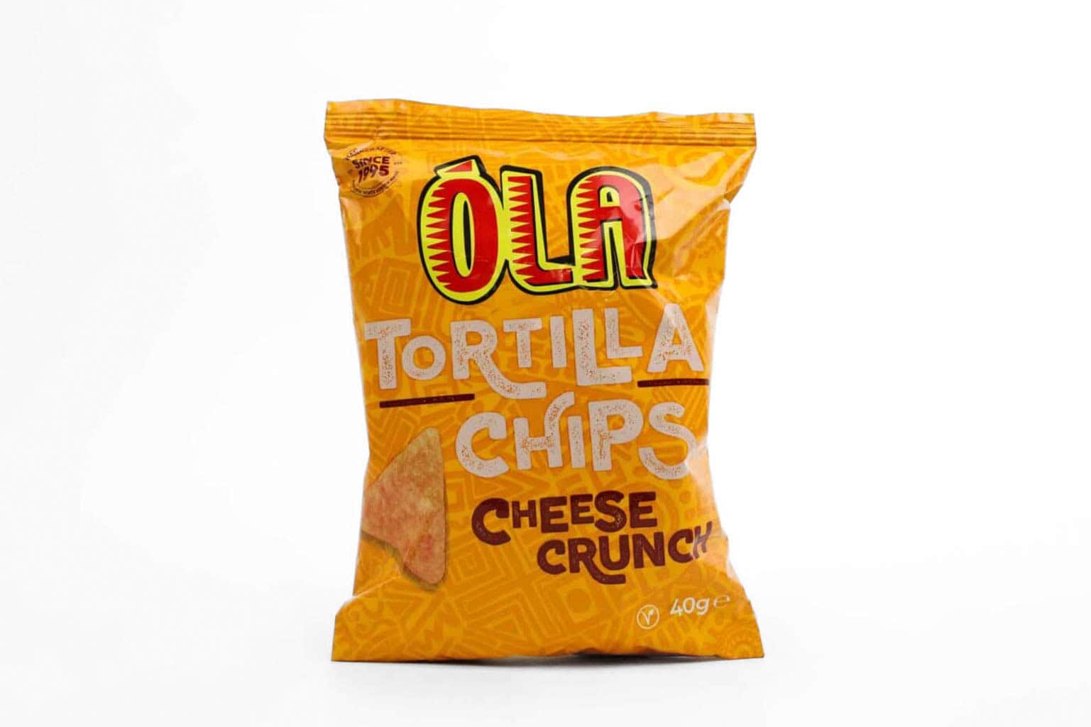 Ola Cheese Crunch Tortilla Chips – 40g