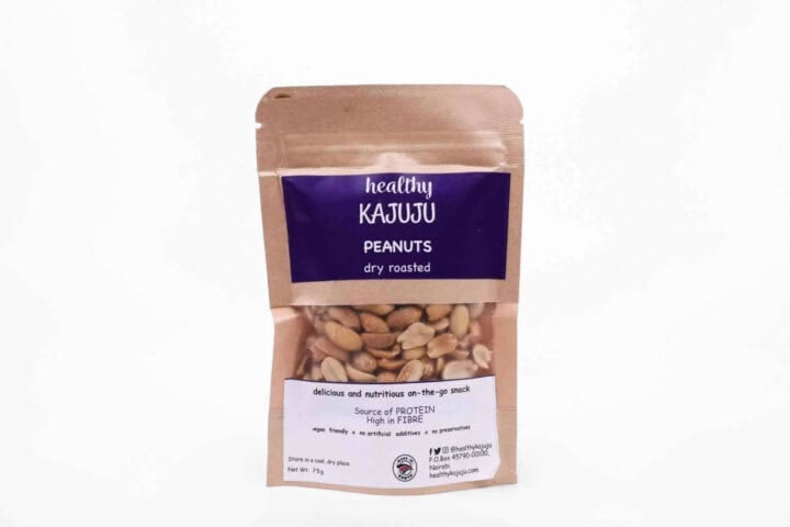 Healthy Kajuju Dry Roasted Peanuts - 75g