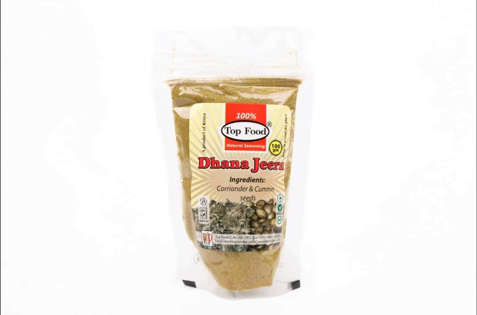 Top Food Dhana Jeera Powder Pouch – 100g