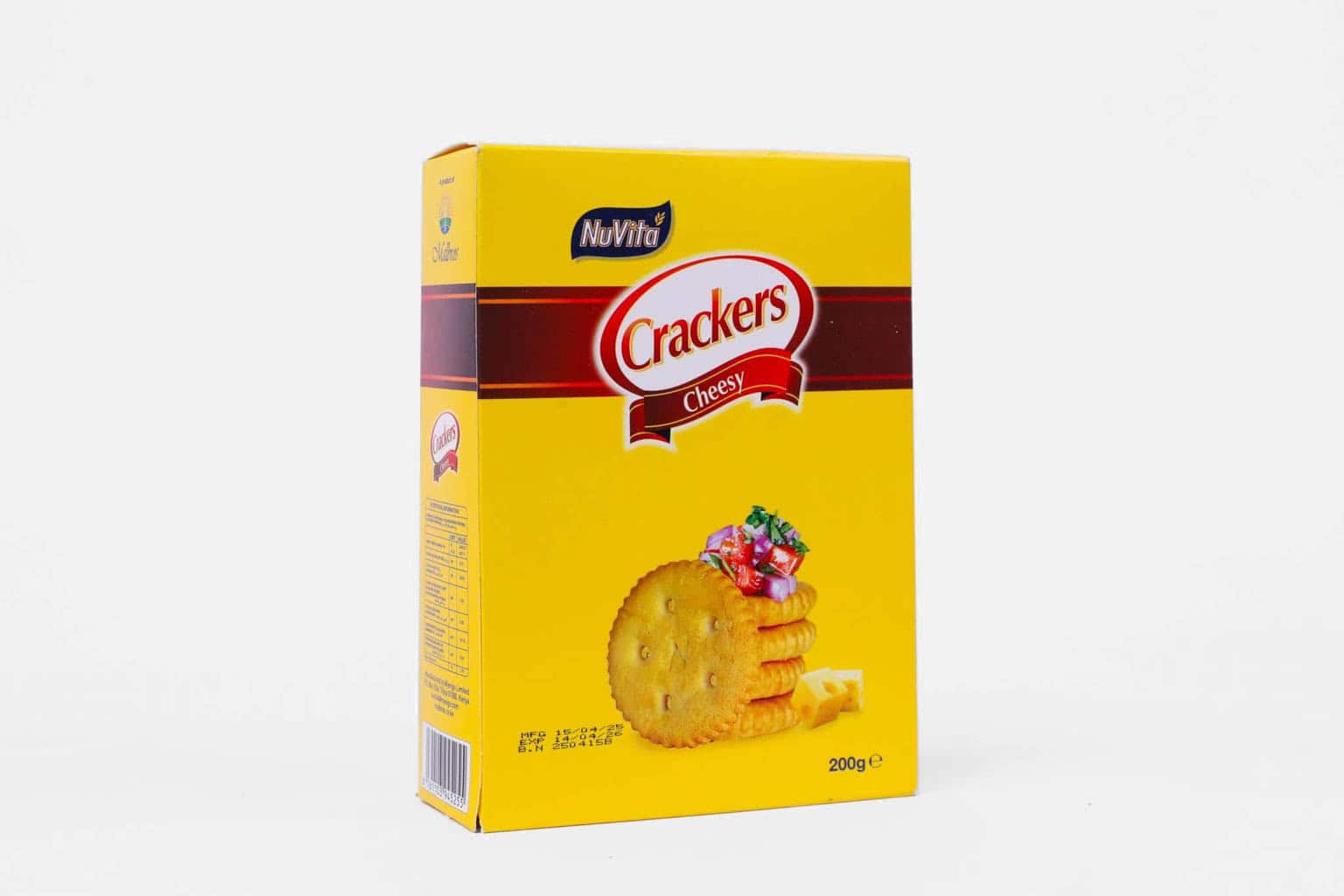 Nuvita Crackers Cheese – 200g