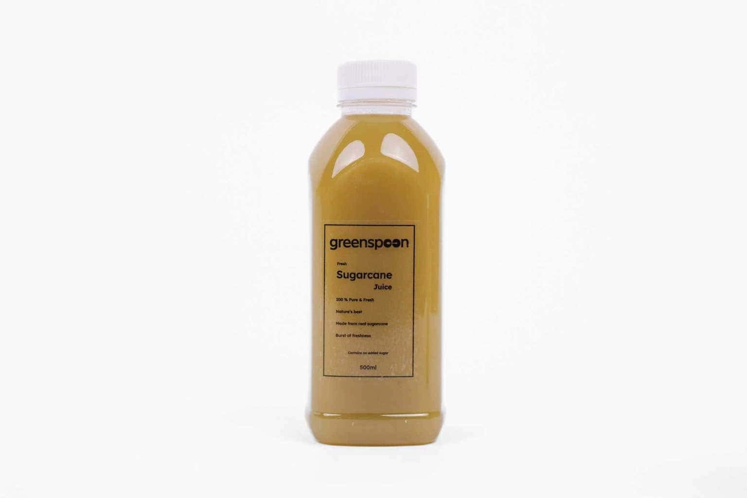 Sugarcane Juice With Ginger & Lime