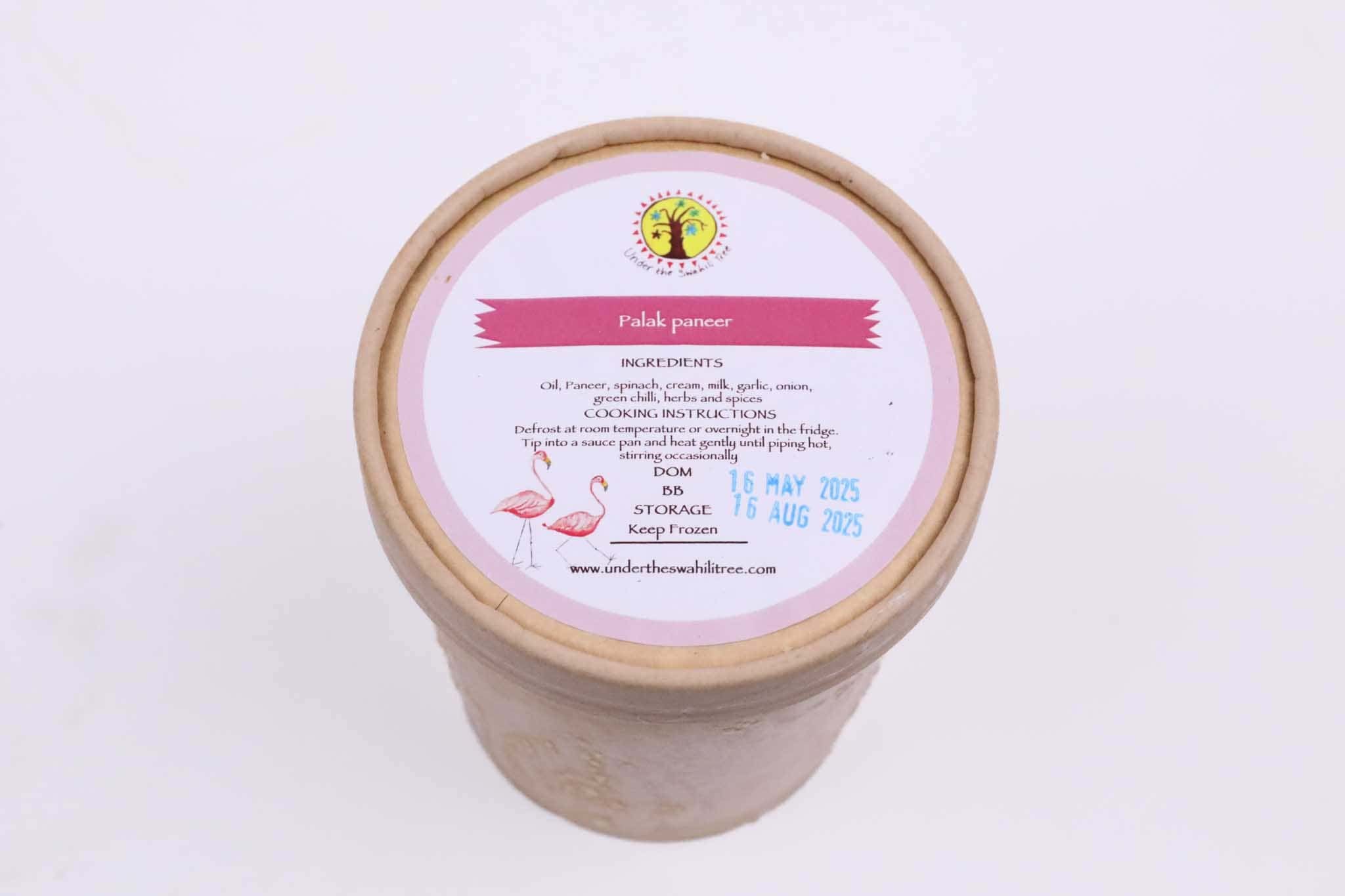 Kijiji Kitchen Palak Paneer – 350ml (Freshly Frozen)