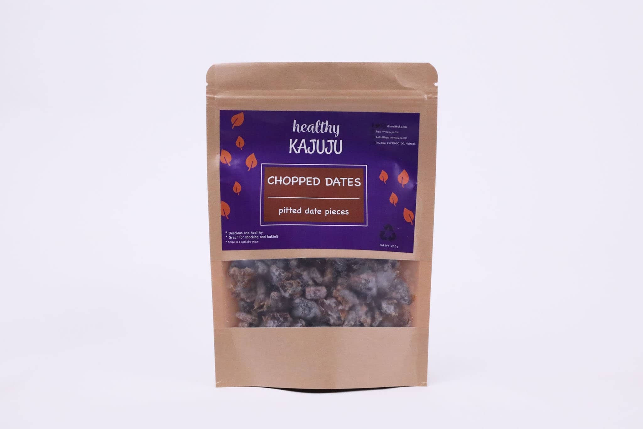 Healthy Kajuju Chopped Dates – 250g