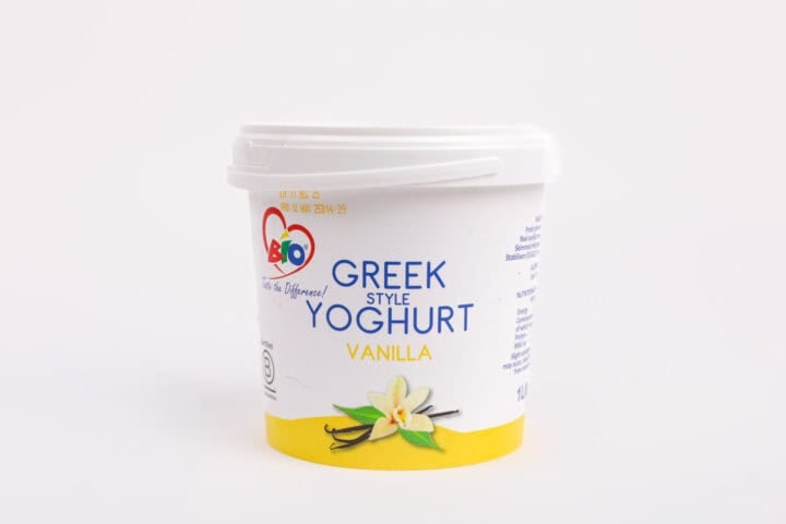 Bio Greek Style Yoghurt Vanilla - 1L