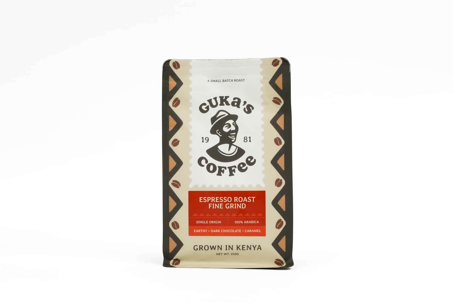 Guka’s Founder’s Blend Espresso | Fine Grind – 250g