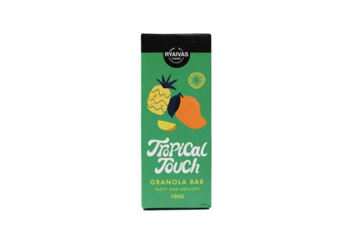 Ryaivas Foods Tropical Touch Granola Bars - 100g