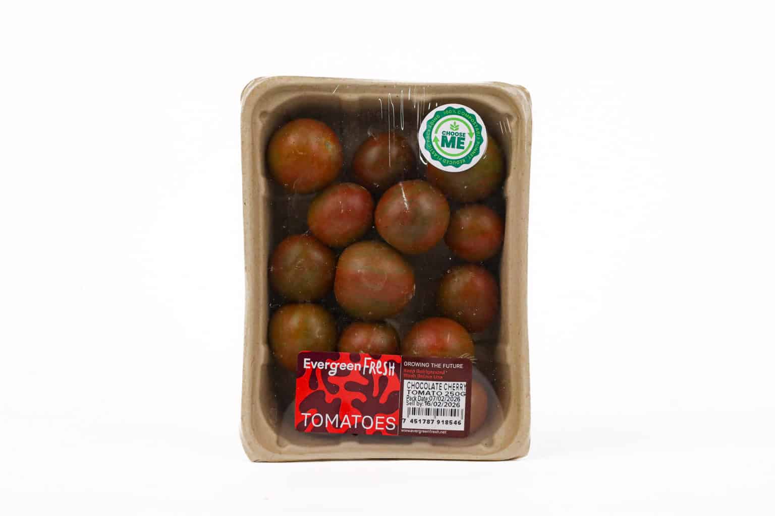 Fresh Chocolate (Purple) Cherry Tomatoes – 250g
