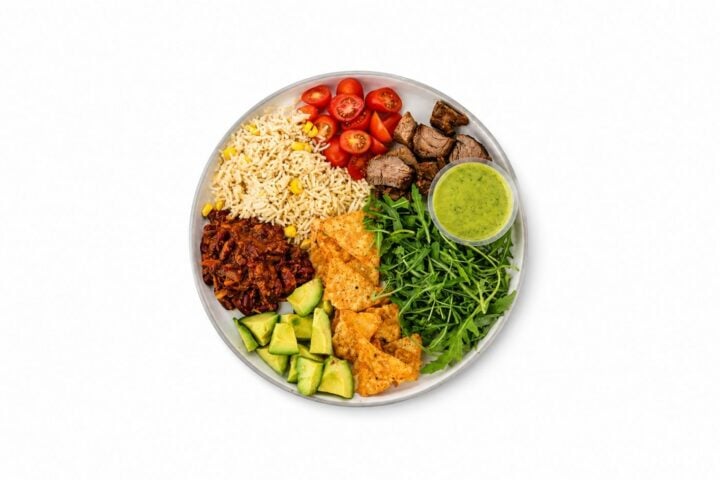 Greenspoon Chipotle Steak Burrito Salad Bowl - 250g